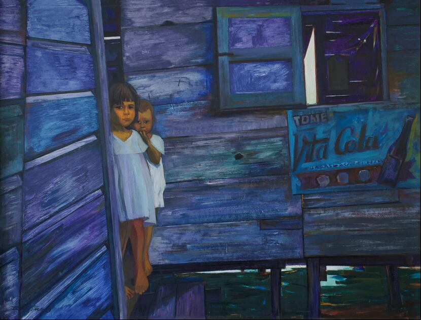 Rafael Tufiño (Puerto Rico, 1922-2008), "Vita Cola", 1961, óleo sobre lienzo, Museo de Arte de Ponce. The Luis A. Ferré Foundation, Inc.