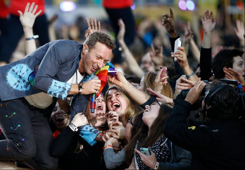 Coldplay se presentó en el Super Bowl a inicios de febrero.