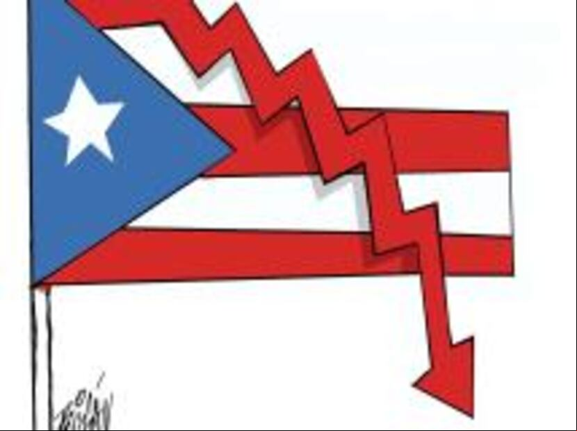 En las últimas semanas, el gobierno de Puerto Rico ha tomado medidas para evitar que el crédito de Puerto Rico se degrade a nivel especulativo, lo que es comúnmente conocido como chatarra.(Ilustración/ Ángel Boligán)
