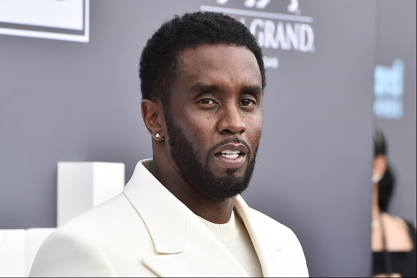 El magnate de la música y empresario Sean "Diddy" Combs llega a los Billboard Music Awards, el 15 de mayo de 2022, en Las Vegas.