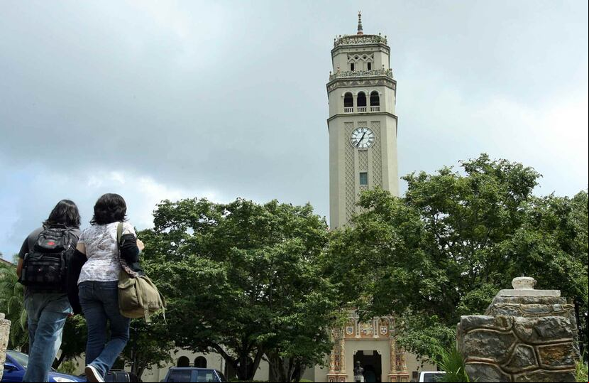 Los recintos de la UPR en probatoria son los de Arecibo, Bayamón, Carolina, Cayey, Humacao, Ponce, Río Piedras y Utuado. (GFR Media)