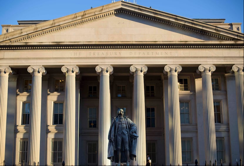El Departamento del Tesoro de Estados Unidos. (AP)