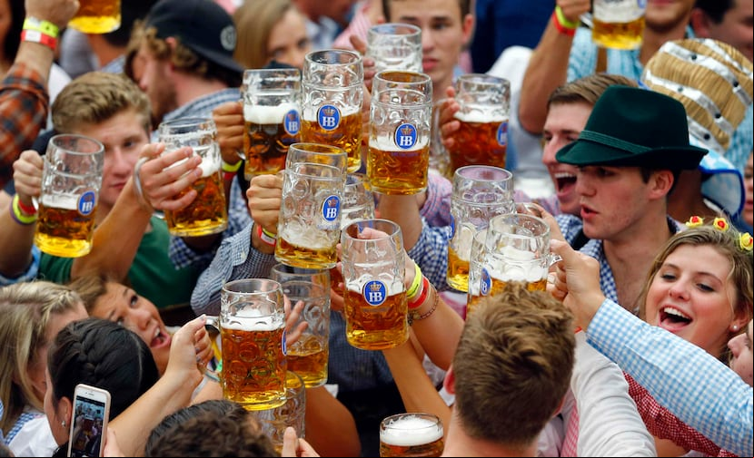 Foto del Oktoberfest en la edición el 2015. (AP)
