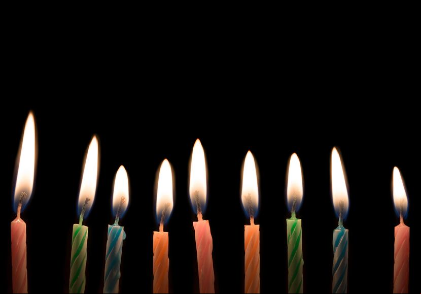 Velas de cumpleaños