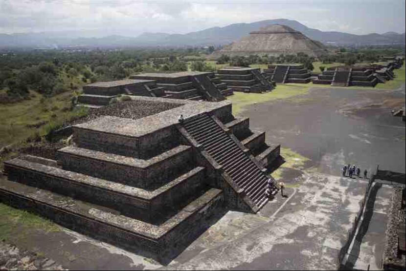 Las Pirámides del Sol y la Luna, uno de los principales destinos turísticos del país, localizado aporoximadamente a una hora (25 millas) de Ciudad de México.(teresa.canino@gfrmedia.com)