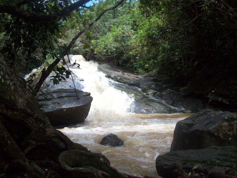 La cascada Las Paylas en Luquillo. (GFR Media)