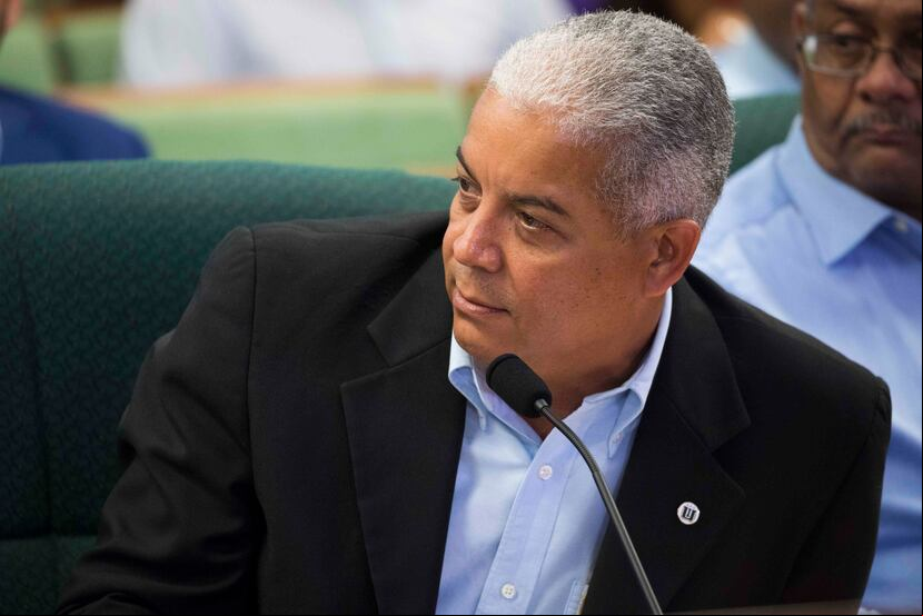 Pedro Irene Maymí, presidente de la Unión Independiente Auténtica (UIA) de la Autoridad de Acueductos y Alcantarillados (AAA).